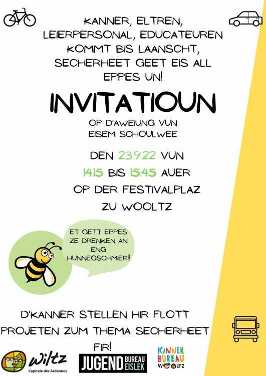 LU SA InvITATIOUN Erwachsene Sech Fest LU SA InvITATIOUN Erwachsene Sech Fest